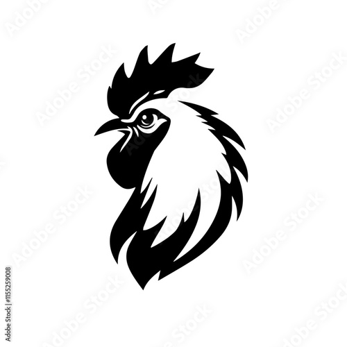 Rooster Logo - Bold and Iconic Chicken Design for Branding