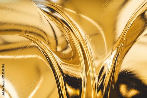 a gold chrome metal textured background