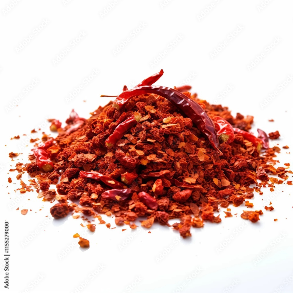 Fototapeta premium dried red hot chili peppers