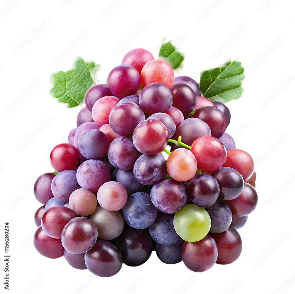 Fototapeta premium bunch of red grapes