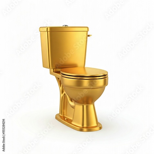 gold toilet 