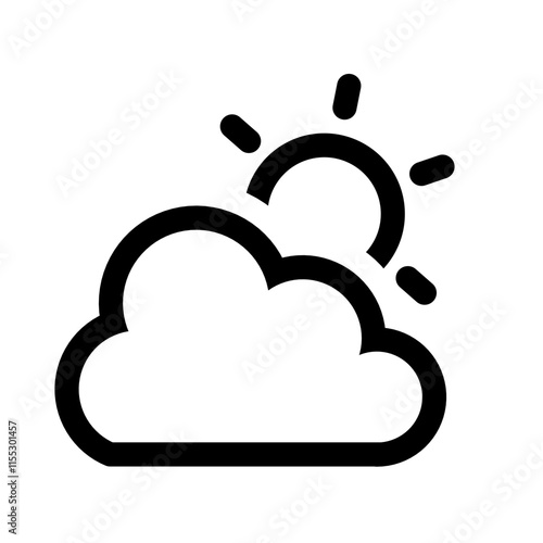 cloudy weather icon