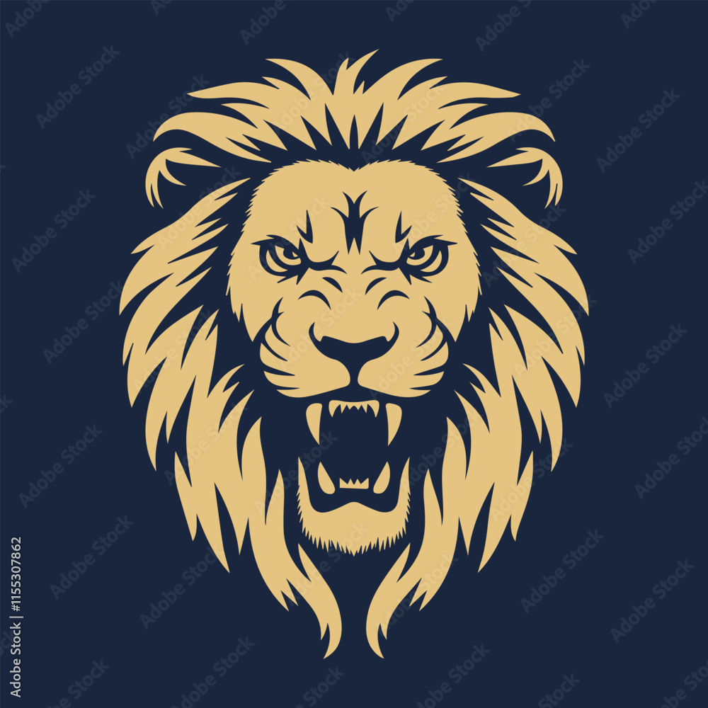 lion face vector lion face vector