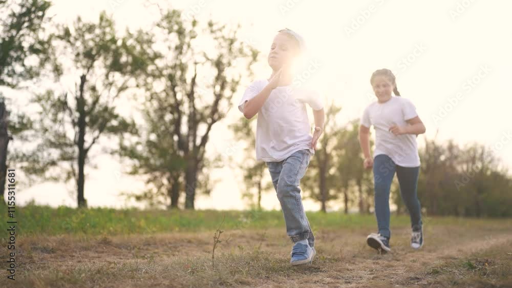 Children running the forest in the park. happy family kid dream concept. a group of kids are running together in a park. a group of children and kids running together in a lifestyle park in forest. Children running the forest in the park. happy family kid dream concept. a group of kids are running together in a park. a group of children and kids running together in a lifestyle park in forest.