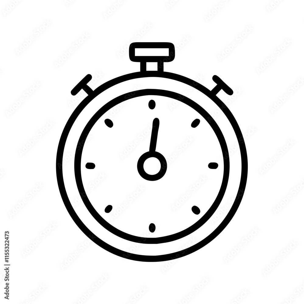 stopwatch icon design stopwatch icon design