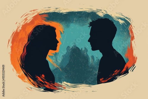 mental health care therapy concept, psychologist counseling to anxiety patient and giving guidance mental therapy care to cure mental health, Generative AI