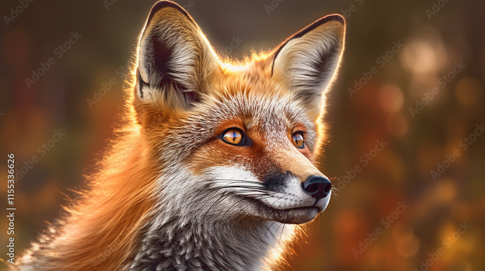 A Majestic Red Fox A Majestic Red Fox