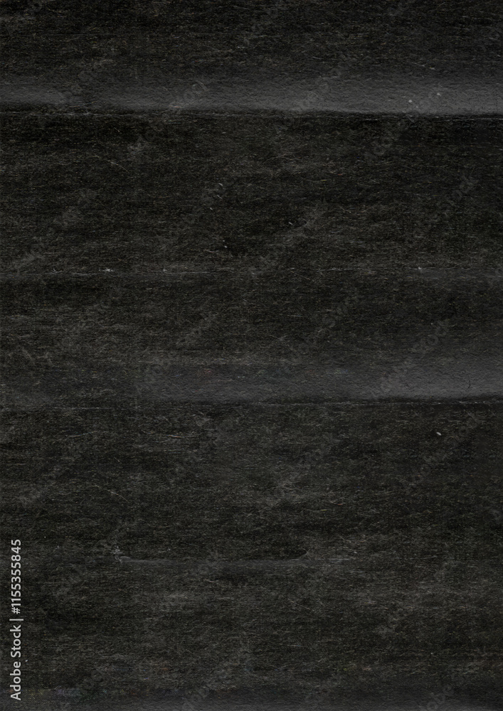 Fototapeta premium texture of folded black toner paper and cool poster overlay