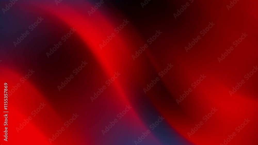 Abstract red and black gradient with smooth curves and flowing shapes. Abstract red and black gradient with smooth curves and flowing shapes.