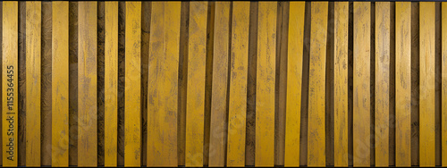 Wallpaper Mural elementi tridimensionali rettangolari disposti verticalmente a formare una griglia in toni di giallo sporco illustrazione sfondo con elementi astratti a tema geometrico Torontodigital.ca