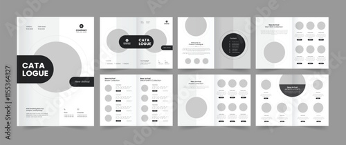 Multipurpose Product Catalog, Catalogue Template, Fashion Product Catalogue, 12 pages Catalog Layout 