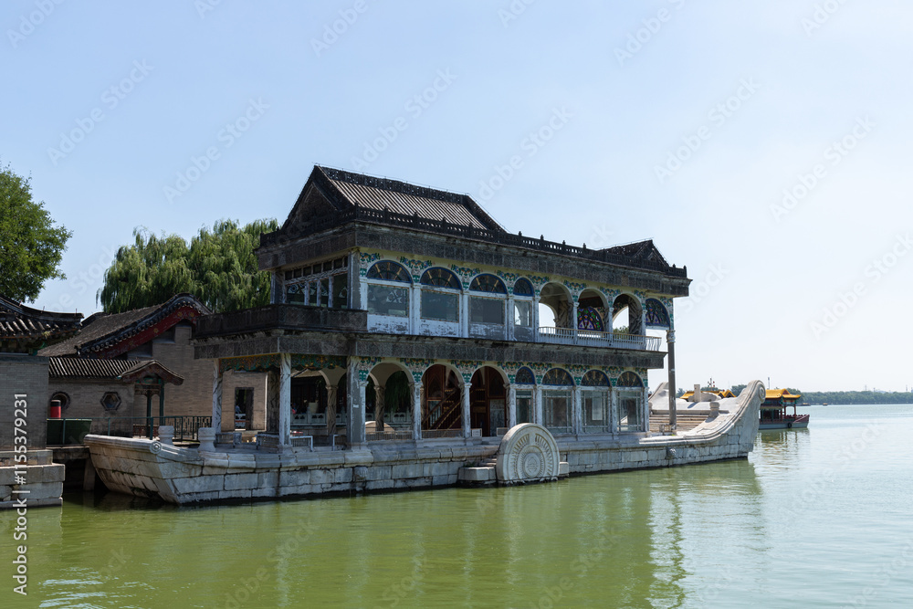 Qingyan Fang, Kunming Lake, Summer Palace, Beijing, China Qingyan Fang, Kunming Lake, Summer Palace, Beijing, China