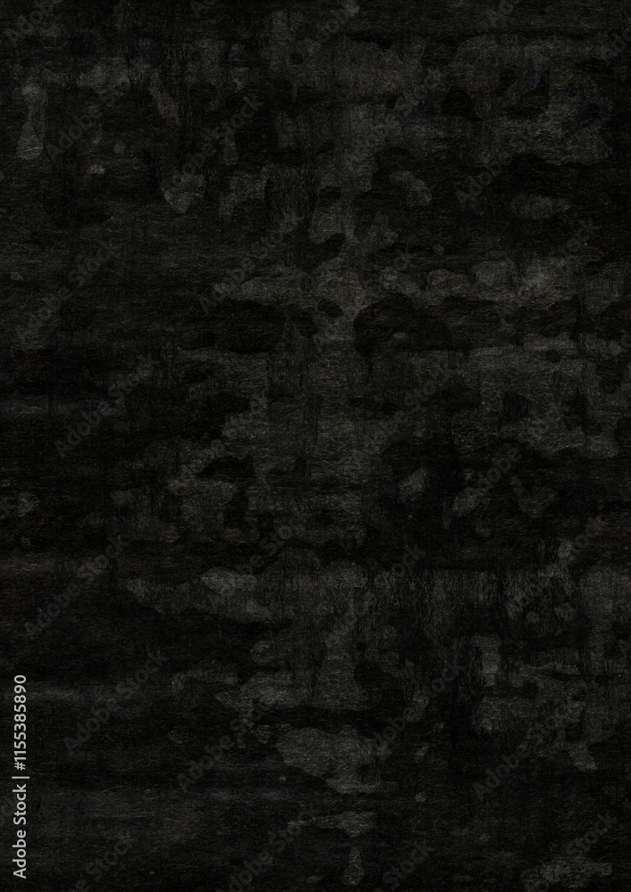 Naklejka premium A flat texture of dark gray velvet, with subtle distressed edges and the appearance of old fabric, perfect for adding depth to design projects.