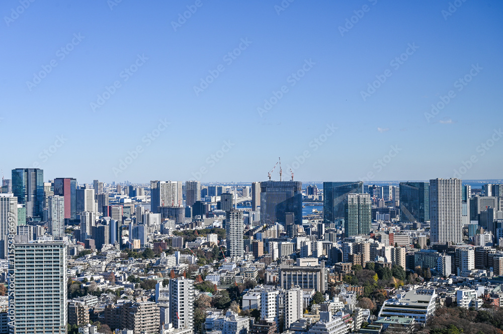 東京の都市風景 東京の都市風景