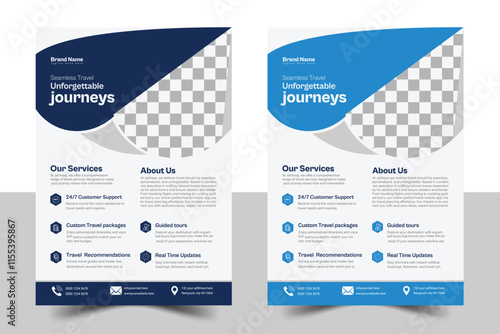 Modern and simple business card design simple and clean.