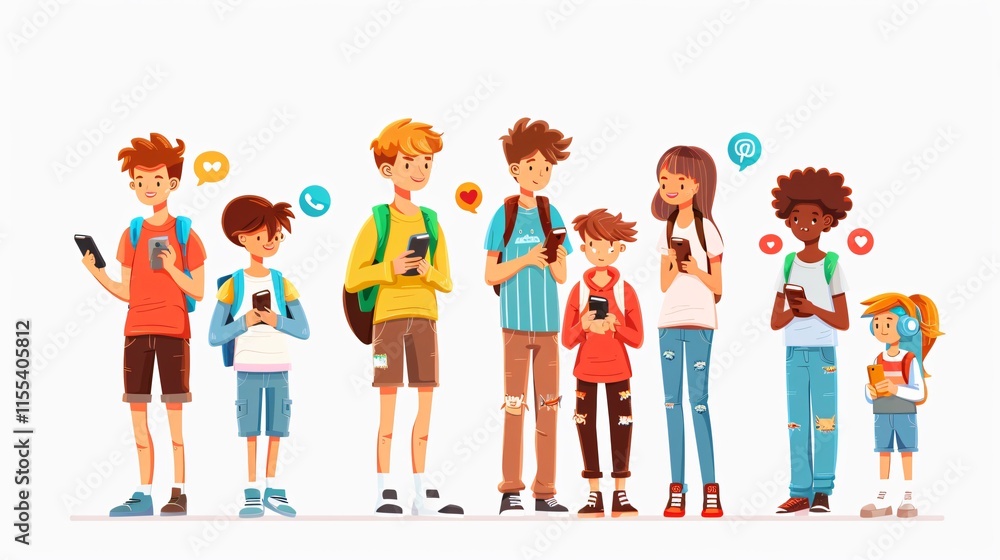 Multigenerational People Chatting Online with Gadgets, Connectivity and Communication Multigenerational People Chatting Online with Gadgets, Connectivity and Communication