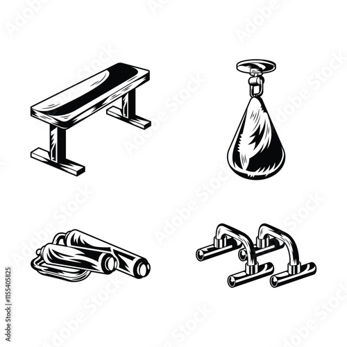 Isometric vector gym and fitness