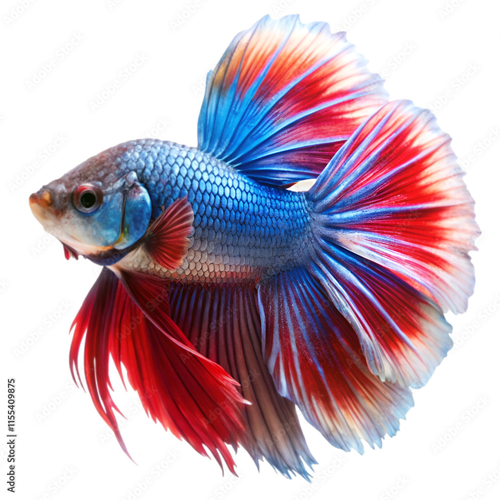 Betta fish isolated on transparent background Betta fish isolated on transparent background