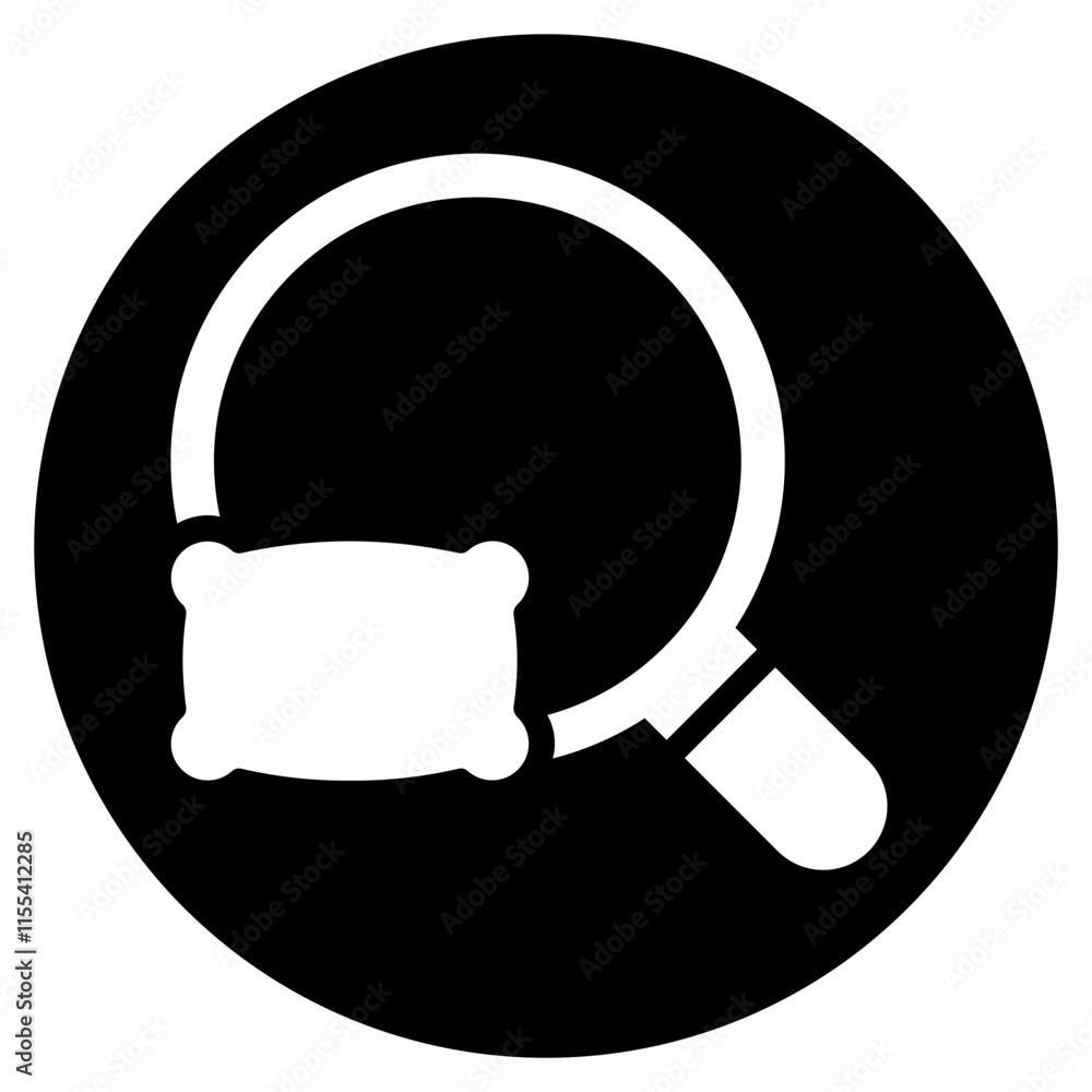 pillow glyph icon pillow glyph icon