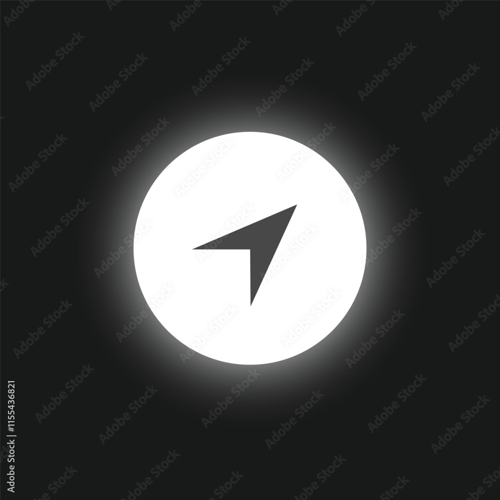 Navigation vector icon . location, GPS, pointer, icons illustration Navigation vector icon . location, GPS, pointer, icons illustration