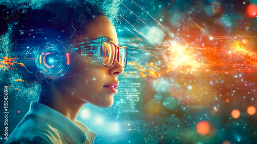 Wallpaper Mural Create an inspiring image of a young, passionate inventor, their face glowing with excitement as they proudly unveil a groundbreaking, futuristic invention to the world  Torontodigital.ca