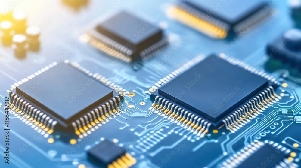 Close-Up of High-Tech Device Manufacturing Process Close-Up of High-Tech Device Manufacturing Process