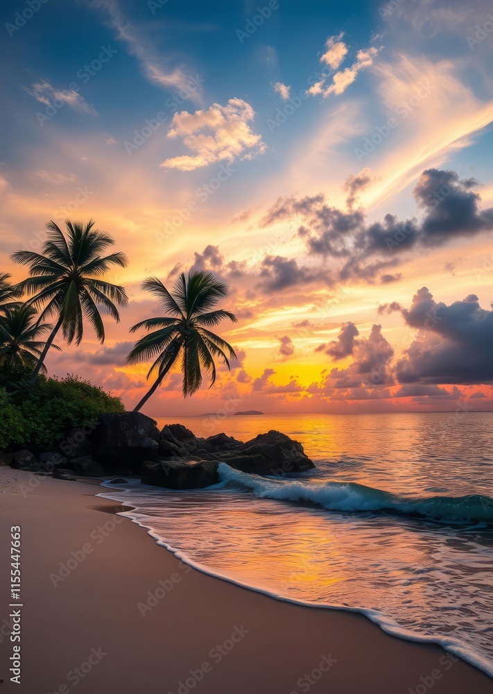 Beach Wallpaper of Beach shore at sunset summer and vacation beach wallpaper summer wallpaper beach background tropical nature Beach Wallpaper of Beach shore at sunset summer and vacation beach wallpaper summer wallpaper beach background tropical nature