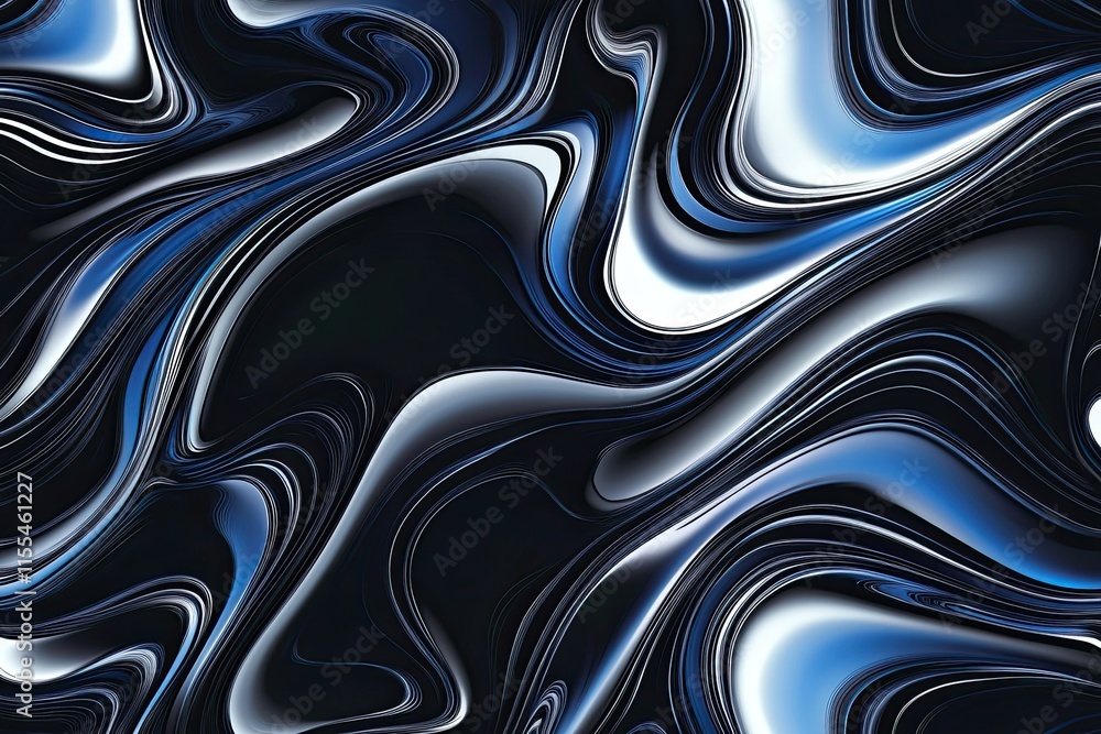 Black dark blue silver abstract pattern background. Geometric shape. Triangle line, polygon bend angle, Black dark blue silver abstract pattern background. Geometric shape. Triangle line, polygon bend angle,