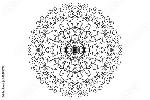 Mandala Design with Beautiful Work