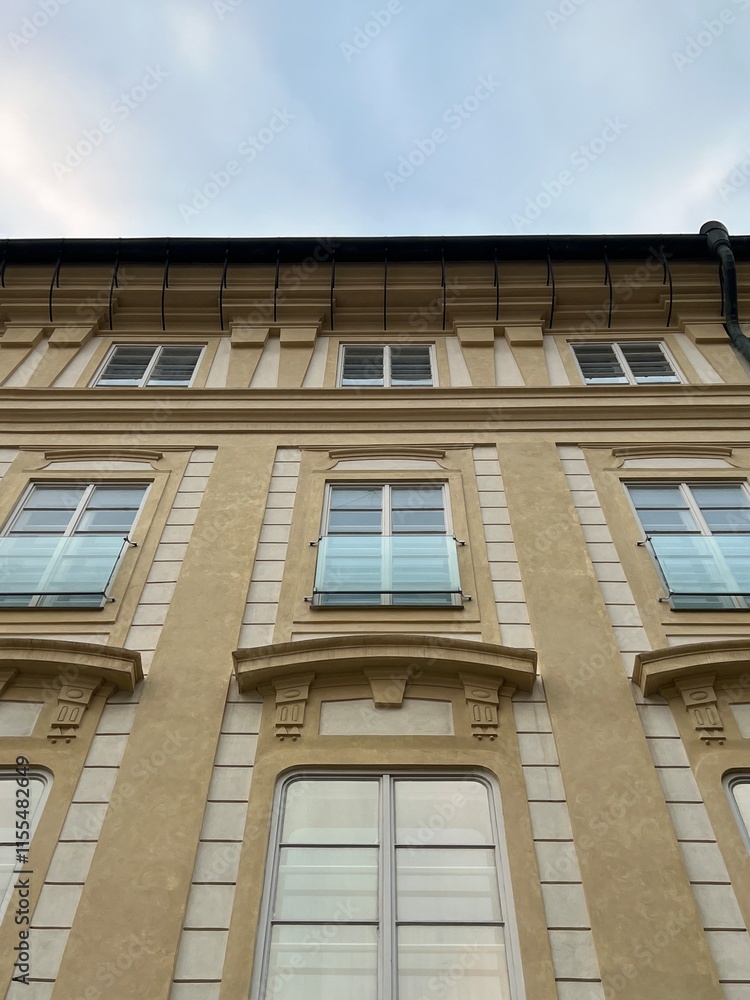 Windows on a building Windows on a building
