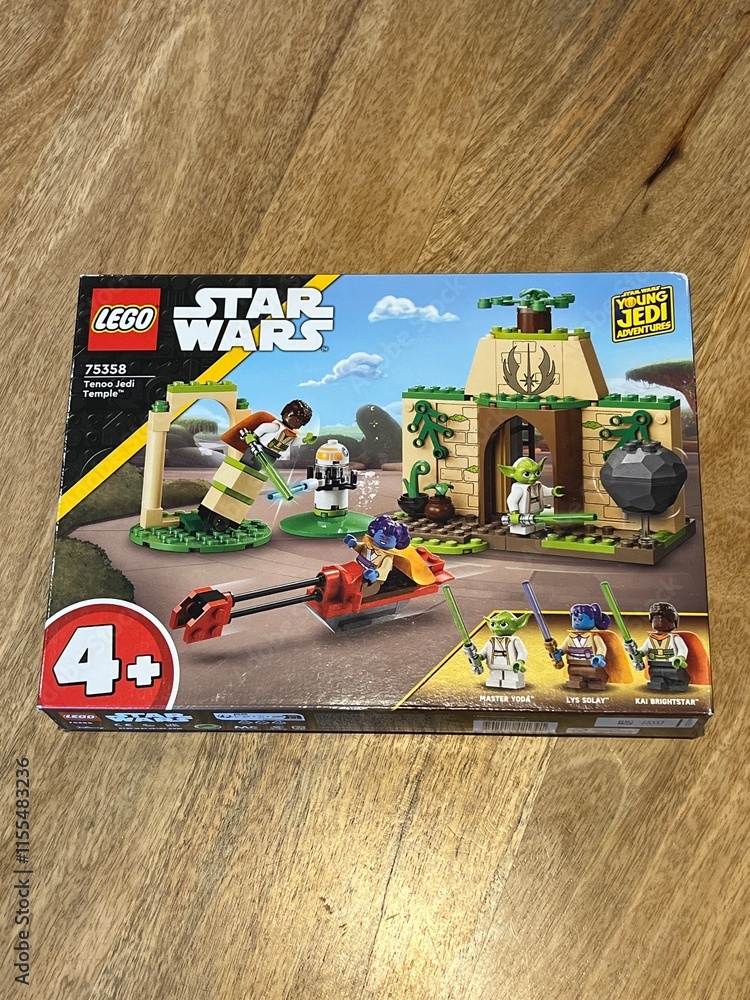 Fototapeta premium London, England April 2, 2026 Starwars Lego