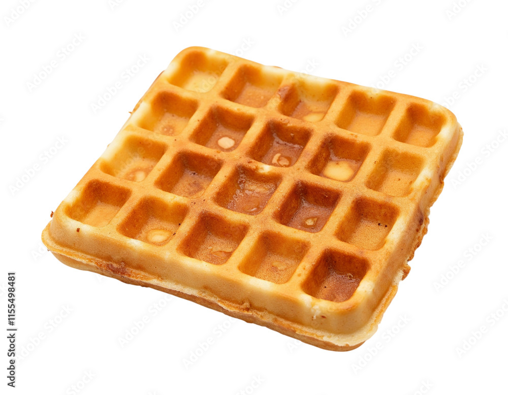 waffles isolated on white background waffles isolated on white background