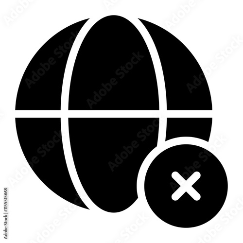 disconnect glyph icon