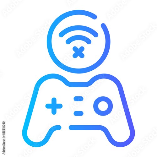 disconnect gradient icon