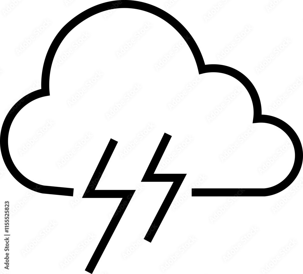 Cloud logo and sign icon in trendy line style. Meteorological vector, illustration for web and app design. Weather symbol isolated on transparent background with editable stroke. Cloud logo and sign icon in trendy line style. Meteorological vector, illustration for web and app design. Weather symbol isolated on transparent background with editable stroke.
