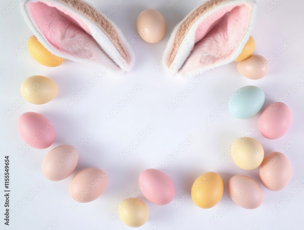 Easter egg hunt celebration spring season festive arrangement bright environment top-down view joyful tradition Easter egg hunt celebration spring season festive arrangement bright environment top-down view joyful tradition