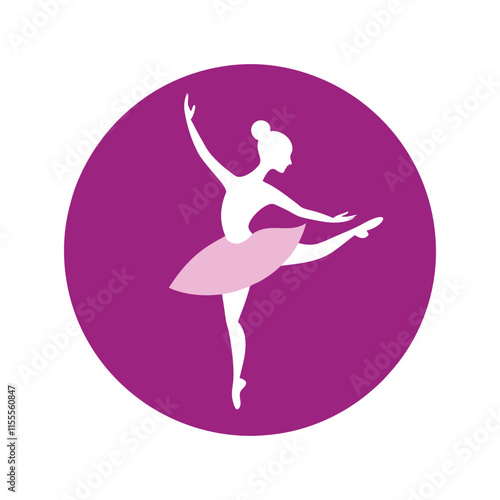ballerina recital icon.eps
