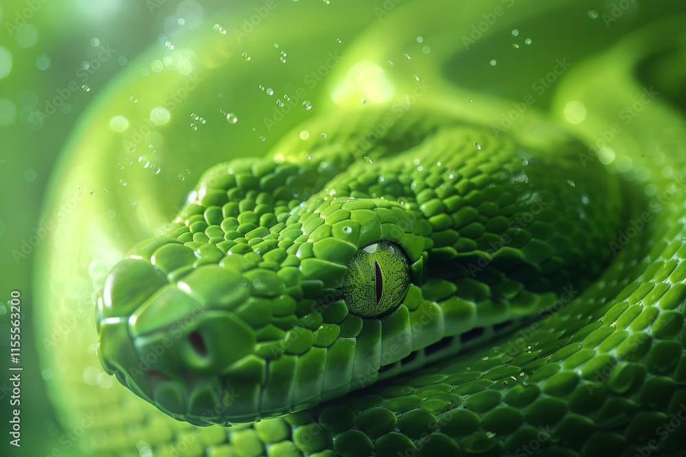 Green snake 2025 year Green snake 2025 year