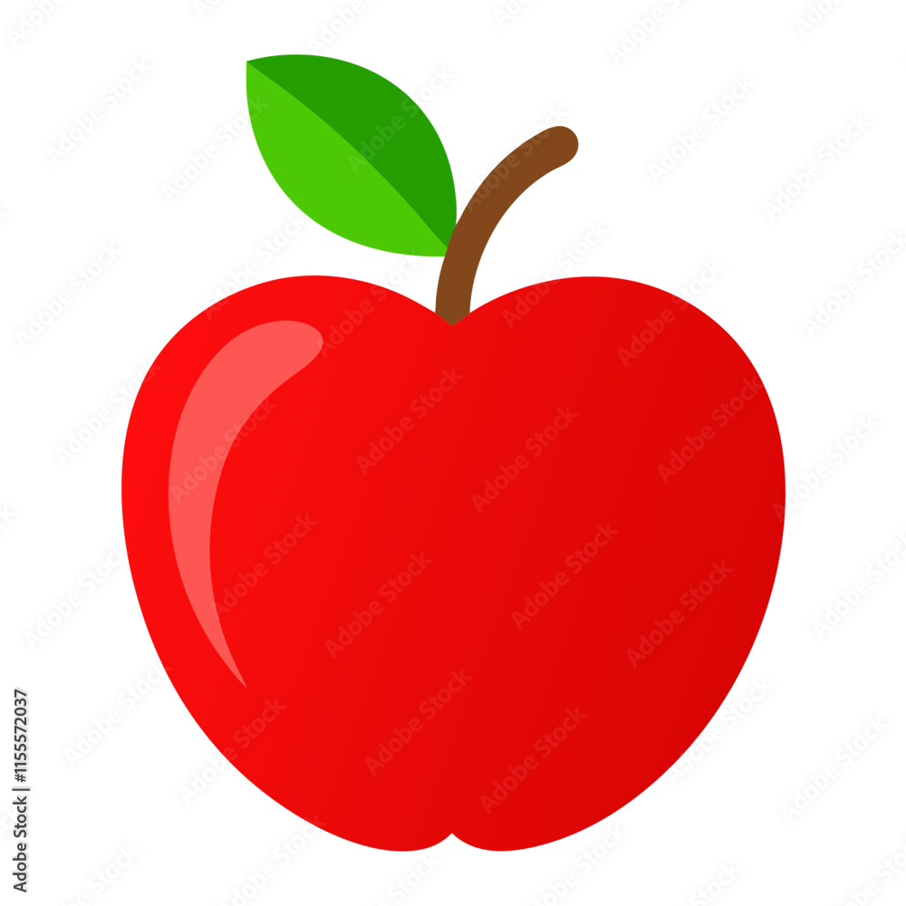 red apple icon design red apple icon design