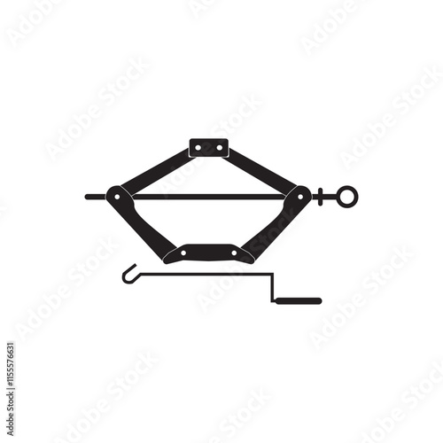 MANUAL CAR JACK ICON