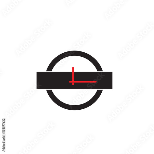 MODERN WALL CLOCK ICON