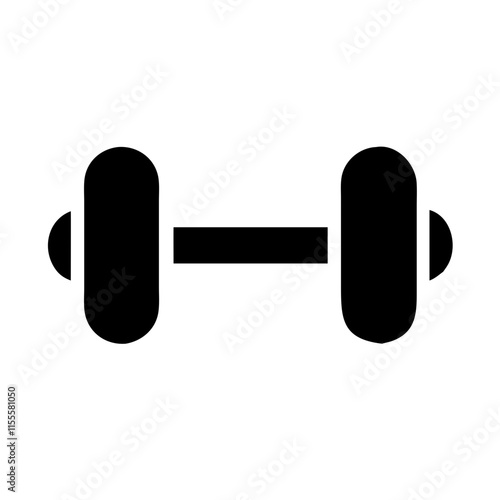 dumbbell icon design