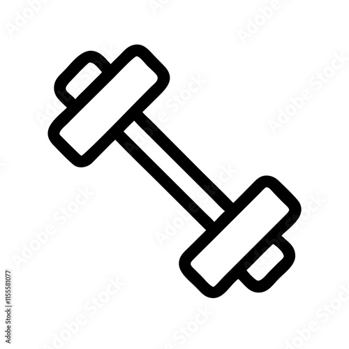 dumbbell icon design