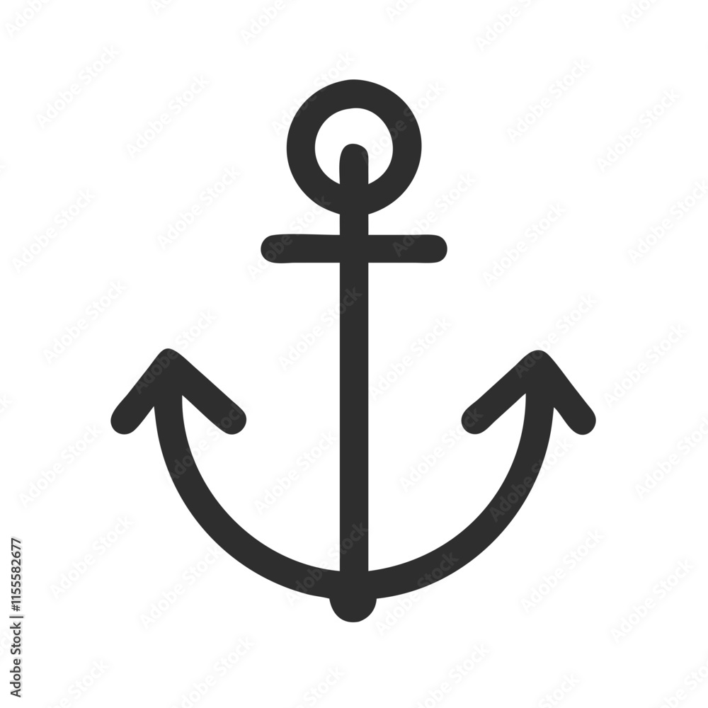 anchor icon design anchor icon design