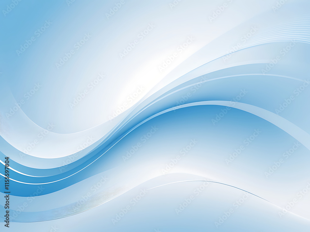 PSD Blue minimalist abstract wavy design element, geometric background PSD Blue minimalist abstract wavy design element, geometric background