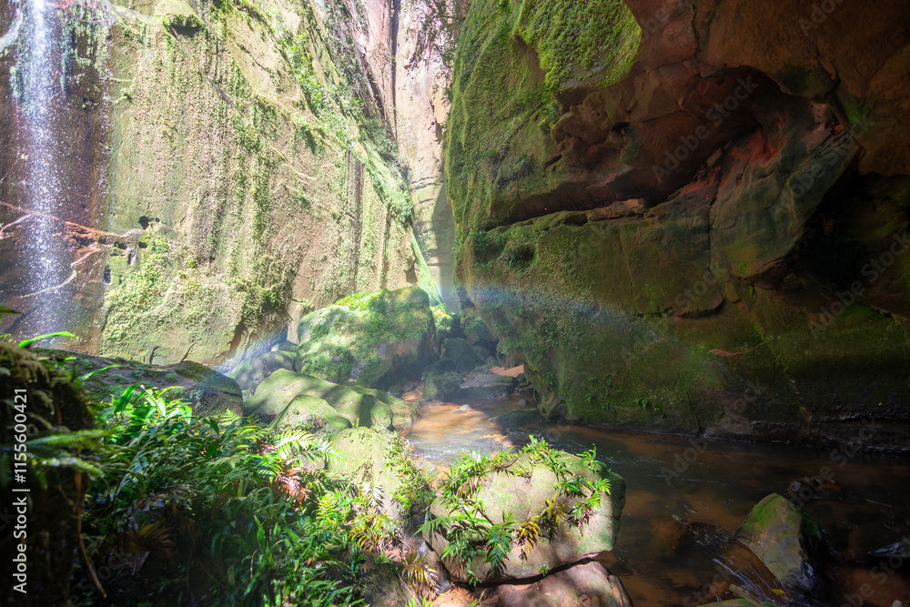 Fototapeta premium View of Enchanted Canyon at Serras Gerais - Almas, Tocantins