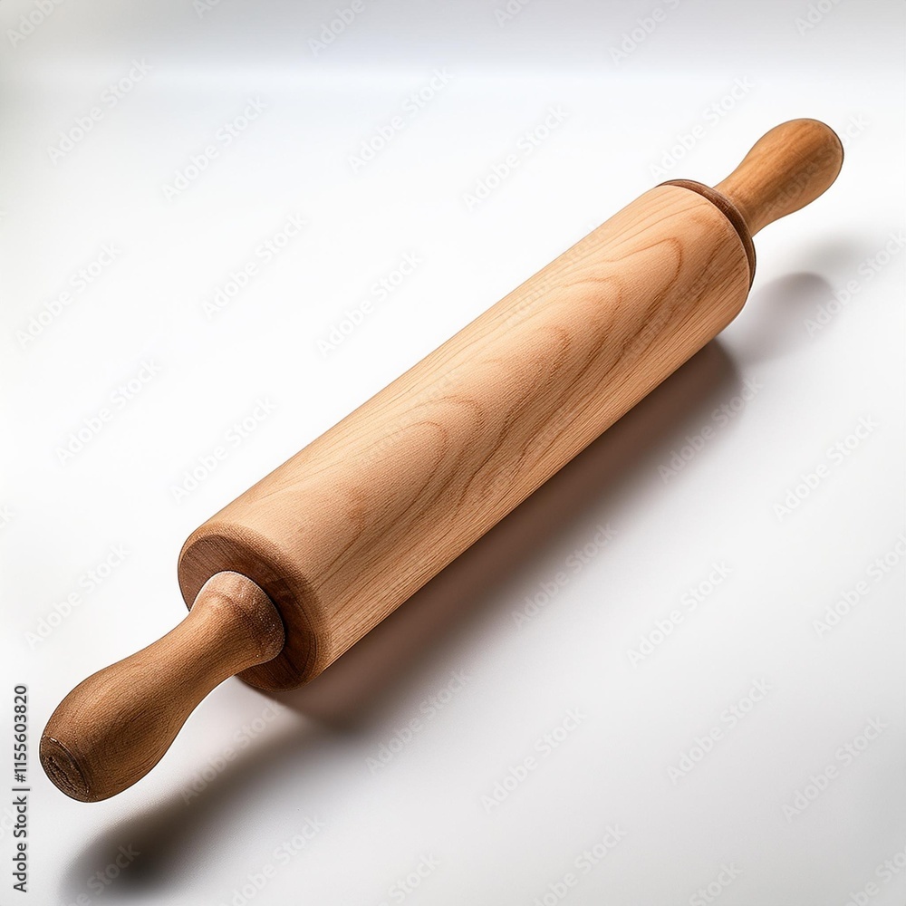 rolling pin isolated on white rolling pin isolated on white