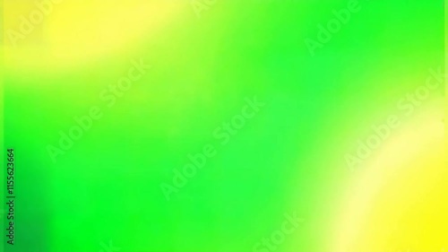 Seamless looping footage of a green and yellow gradient with soft, circular light transitions, creating a smooth and vibrant motion backdrop.