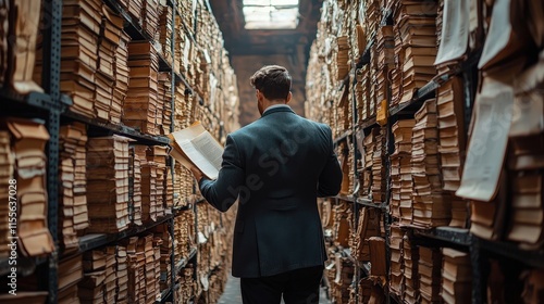 Archivist systematizes, stores, describes, and arranges them in accordance with legal requirements