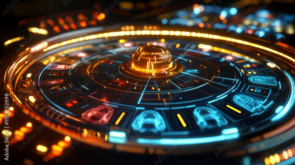 Casino hologram. It consists of polygons, triangles, points, and lines. Casino low-poly compound structure. The technology concept. Casino hologram. It consists of polygons, triangles, points, and lines. Casino low-poly compound structure. The technology concept.